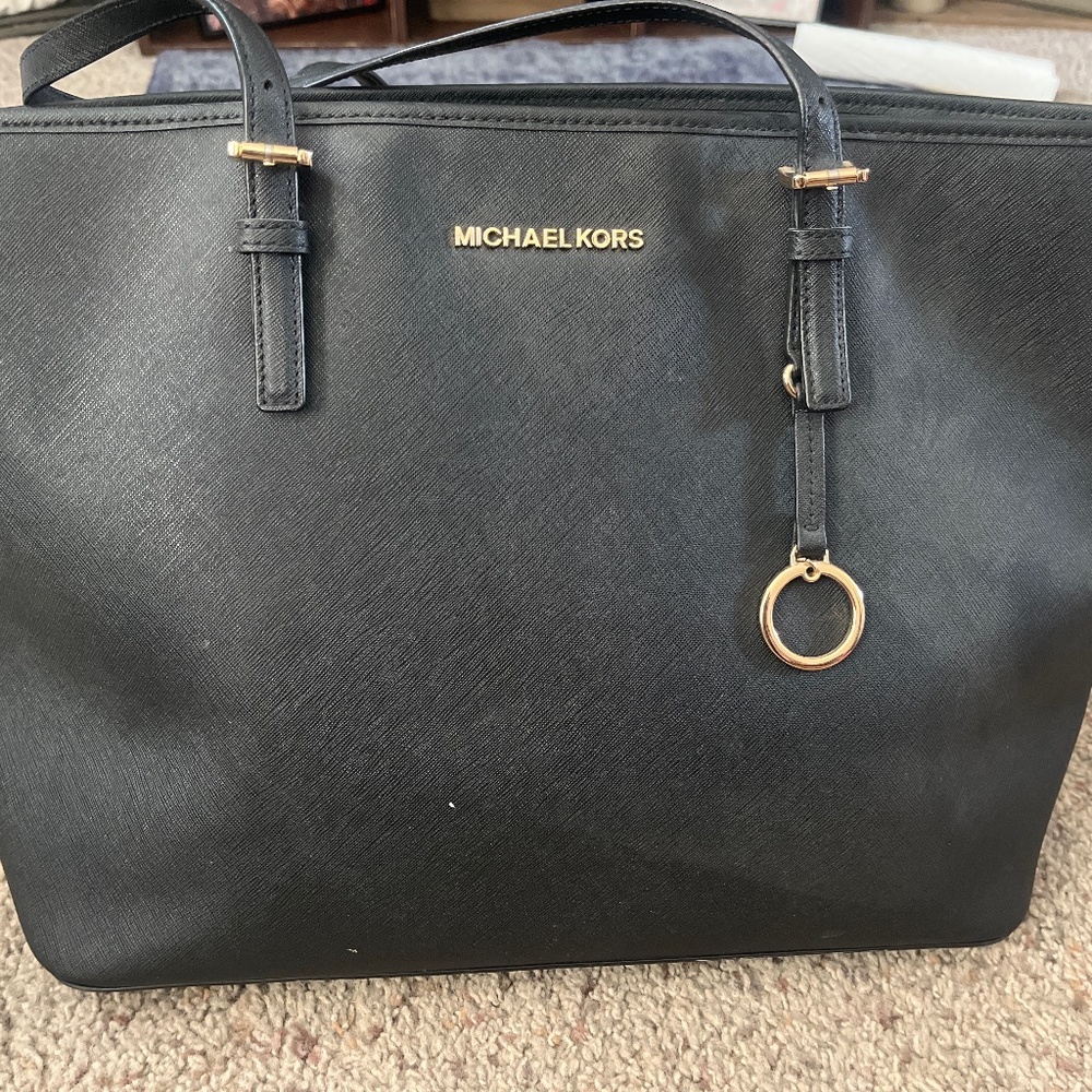 Black Michael Kors Large Bag